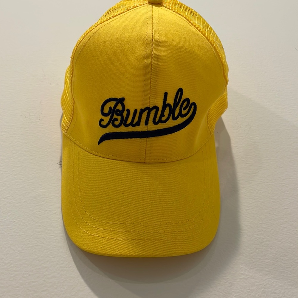NWT Bumble - Yellow Baseball Hat/Cap